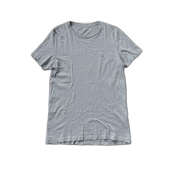 ALLSAINTS Gray Cotton T Shirt Tee Top Mens Size Medium - Picture 3 of 8